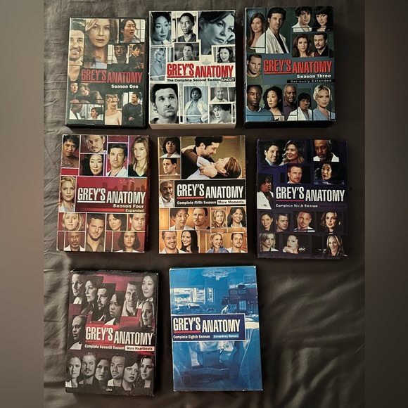 Grey's Anatomy Other - Greys Anatomy: DVD seasons 1-8
